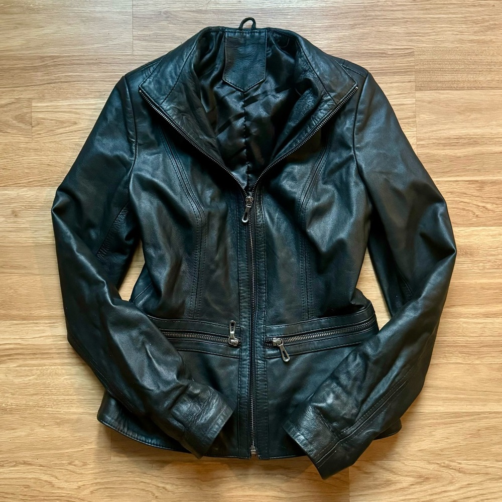 Genuine leather jacket